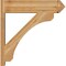 Ekena Millwork Legacy Arts & Crafts Rough Sawn Outlooker, Western Red Cedar, 8"W x 32"D x 32"H OUT08X32X32LEC03RWR - alternate 2